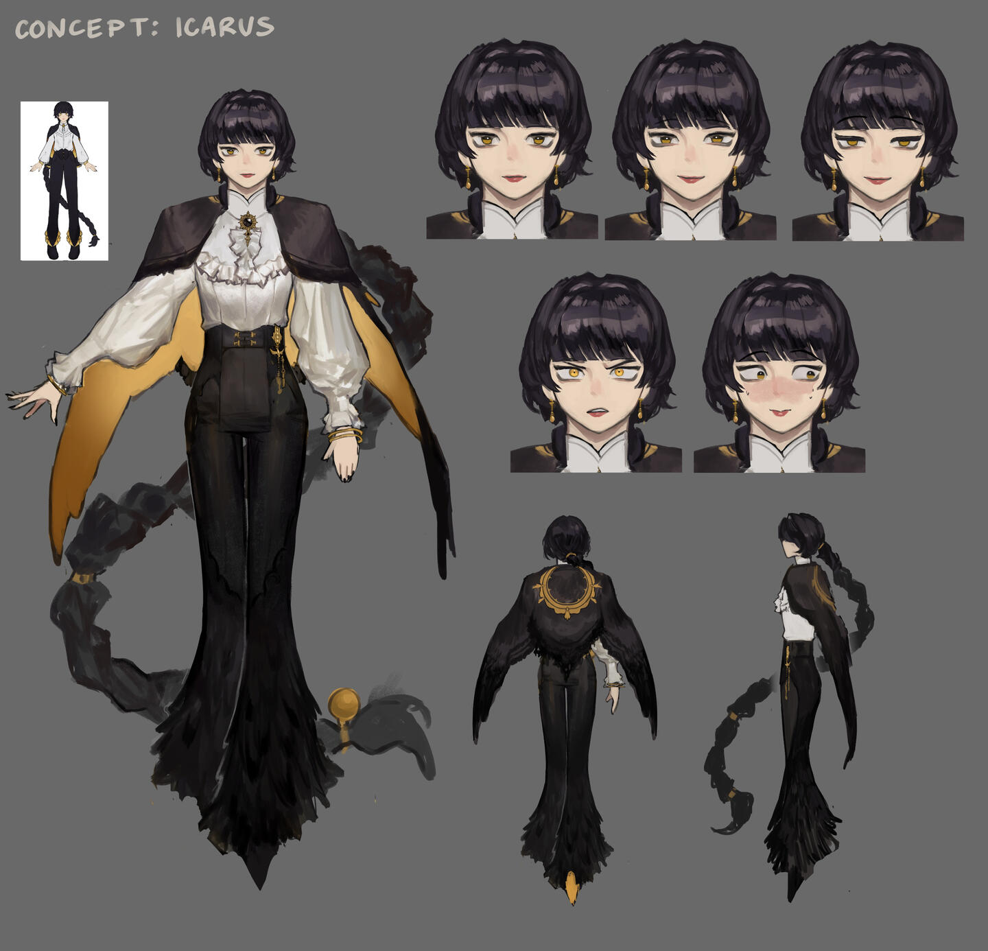 CONCEPT: ICARUS Icarus by Daikonologist